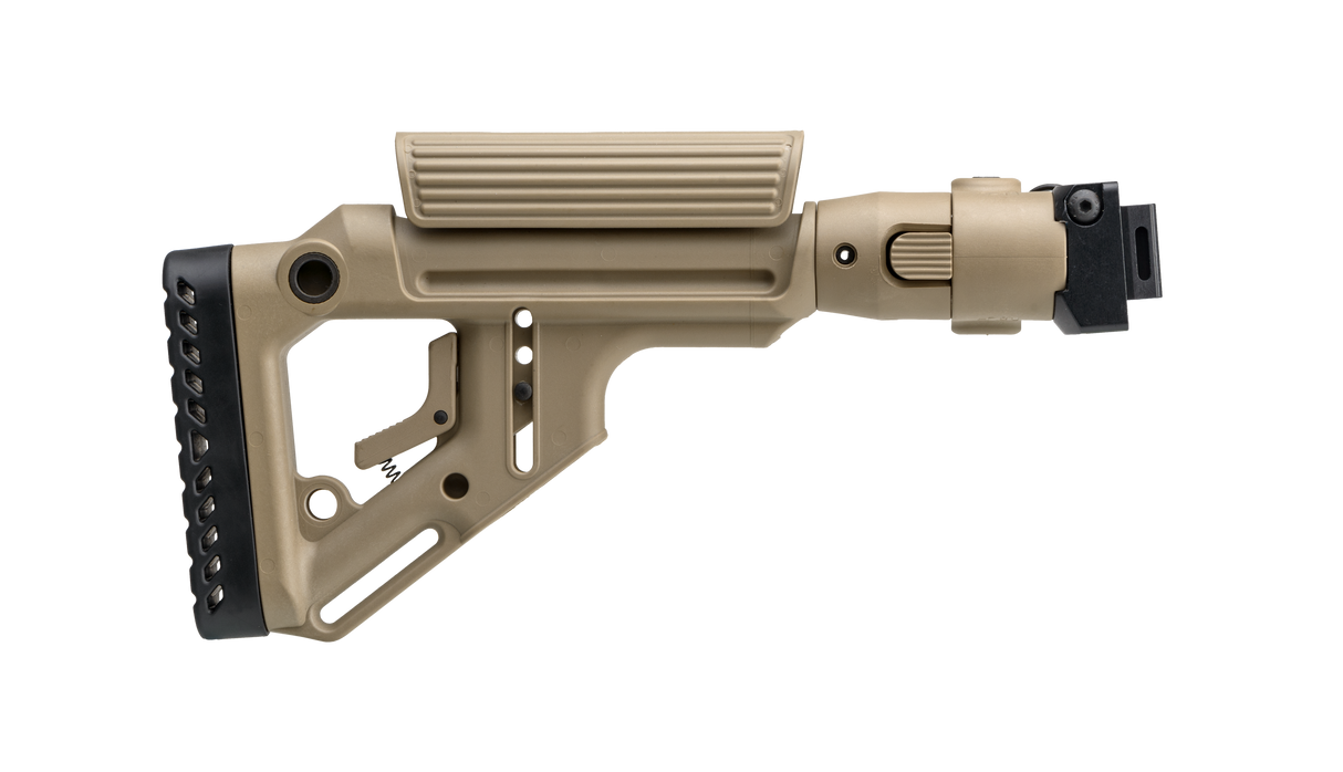 Crosse pliante FAB Defense M4-AKS P avec tube télescopique pour AKS-74U