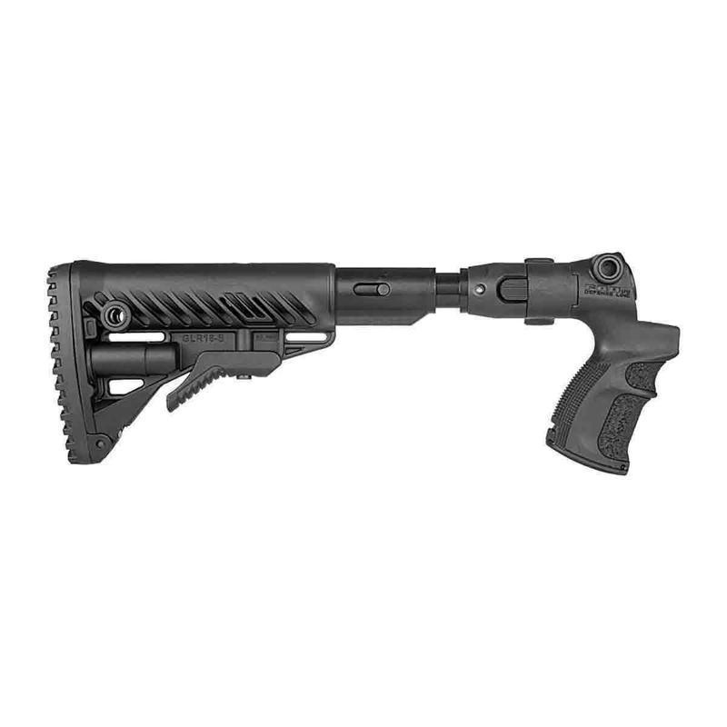 Crosse rétractable pliante FAB Defense AGMF 500 FK pour Mossberg 500/590 et Maverick 89