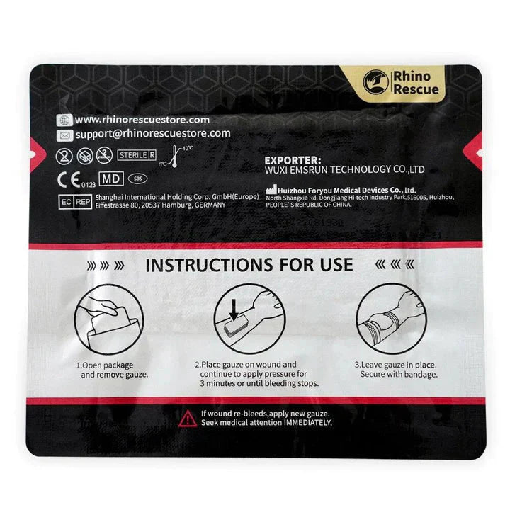 Pansement Rhino Rescue Hémostatique