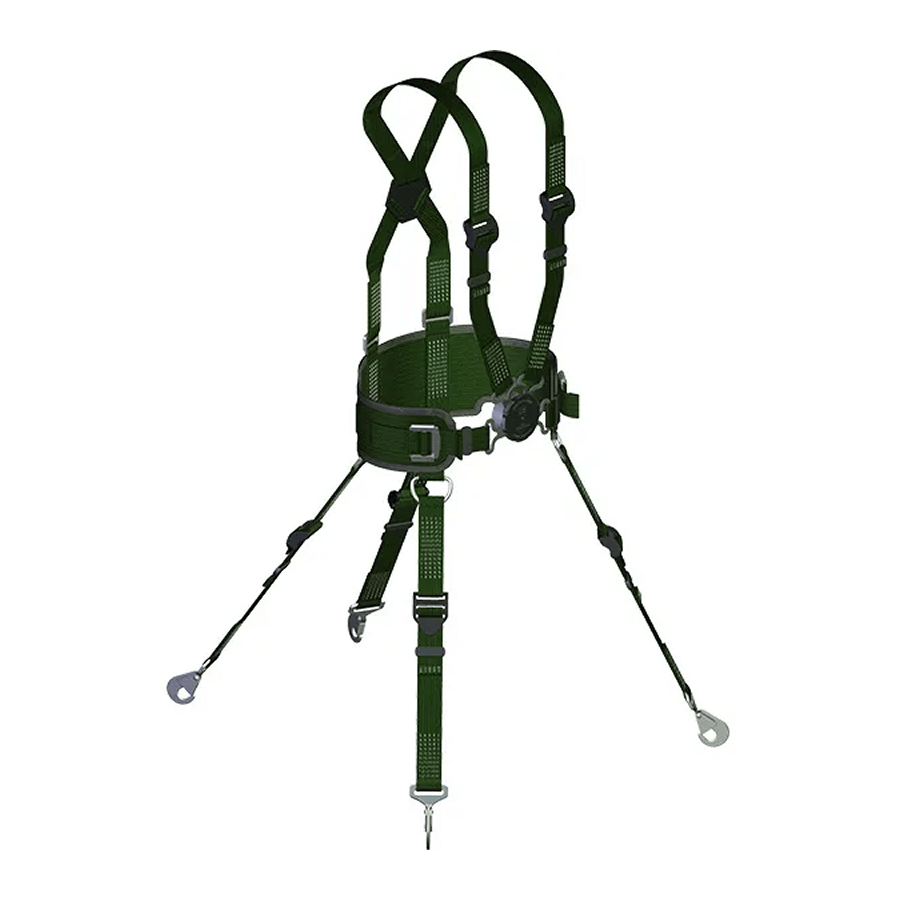 Perche Olympia Triumph Underway Boat Harness Chemi Black Fittings