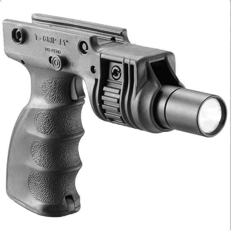 Poignée avant avec support pour lampe tactique FAB Defense T GRIP