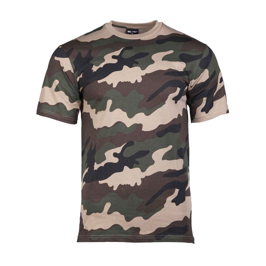 T-shirt Mil-Tec Camouflé