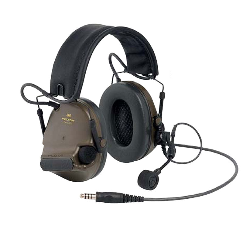 Casque anti-bruit PELTOR COMTAC XPI + J11 / MICRO DYNAMIQUE (connectique 3M PELTOR) 28 dB