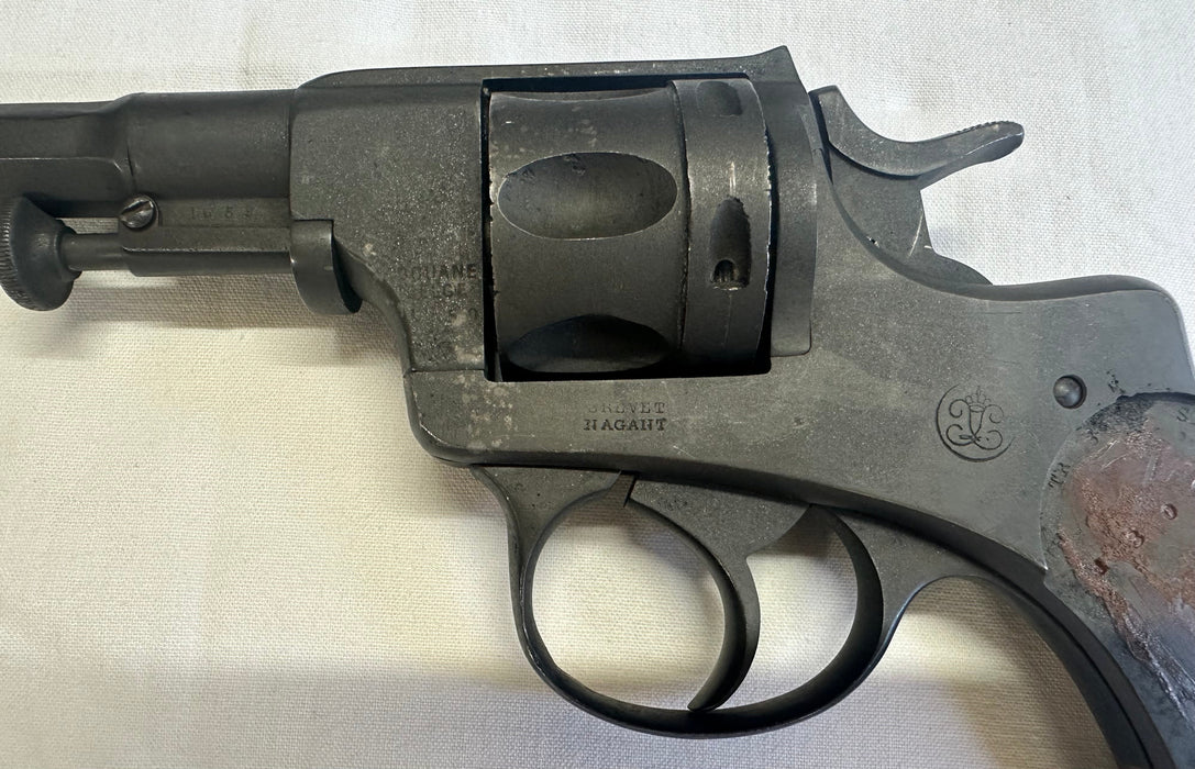 Revolver Nagant modèle Douane Belge 1878/86 phosphaté cal. 9 mm