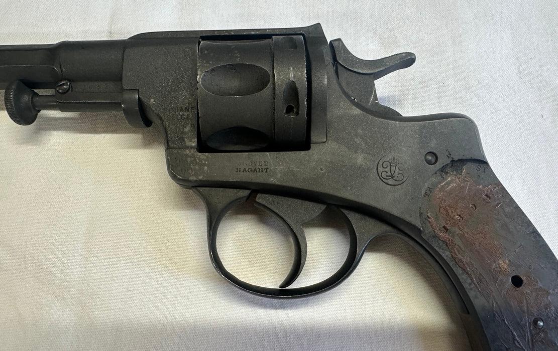 Revolver Nagant modèle Douane Belge 1878/86 phosphaté cal. 9 mm