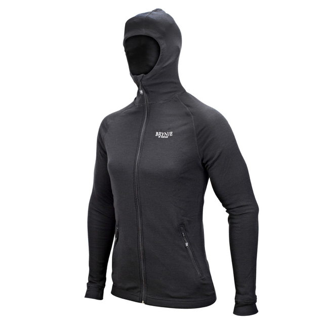 ARCTIC W/HOOD - Brynje - Noir XS - 7024879770423 - 1