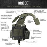 Plateforme Bridge Tactical pour casque Agilite