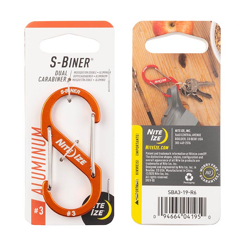 Mousqueton Nite Ize S-Biner Dual Aluminium