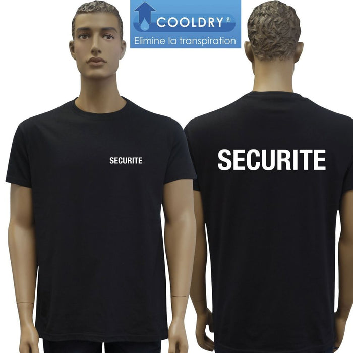 T-shirt imprimé SÉCURITÉ COOLDRY