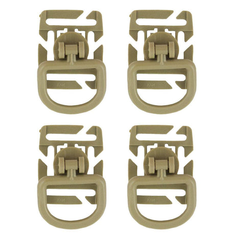 Accessoire MOLLE D - RING Bulldog Tactical - Coyote - Welkit.com