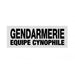 Bandeau rétroréfléchissant GENDARMERIE Patrol Equipement - Blanc - Welkit.com