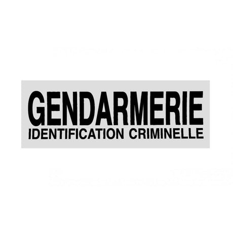 Bandeau rétroréfléchissant GENDARMERIE Patrol Equipement - Blanc - Welkit.com