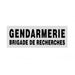 Bandeau rétroréfléchissant GENDARMERIE Patrol Equipement - Blanc - Welkit.com