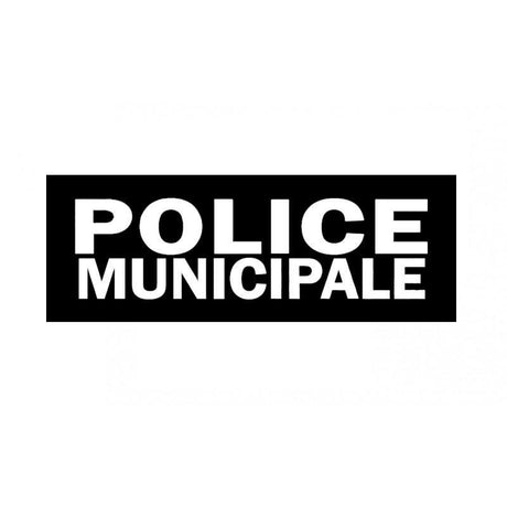 Bandeau rétroréfléchissant POLICE Patrol Equipement - Noir - Welkit.com