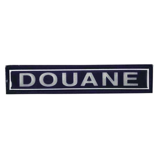 Barrette DOUANES Patrol Equipement - Bleu - Welkit.com