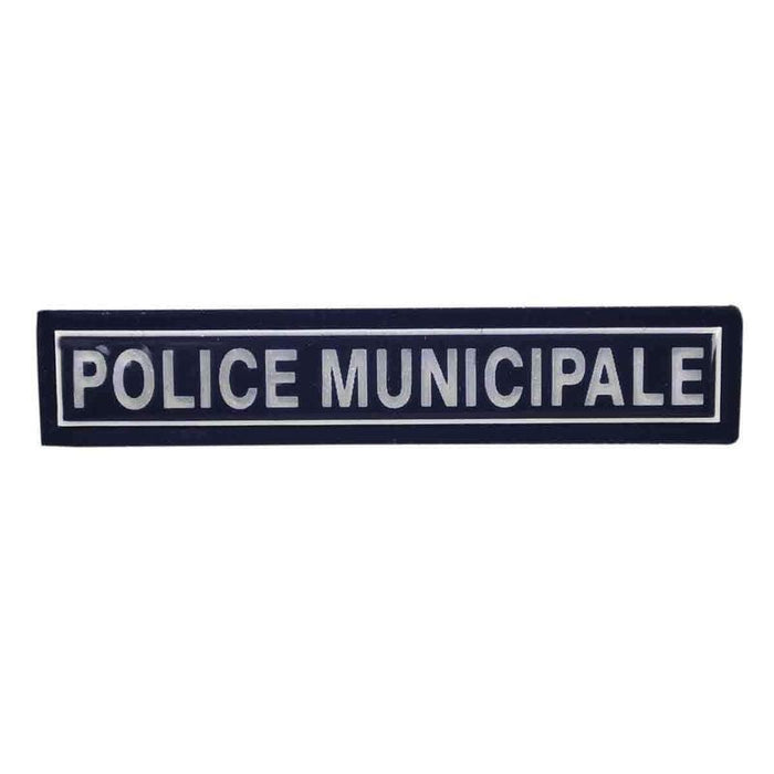 Barrette POLICE MUNICIPALE Patrol Equipement - Bleu - Welkit.com