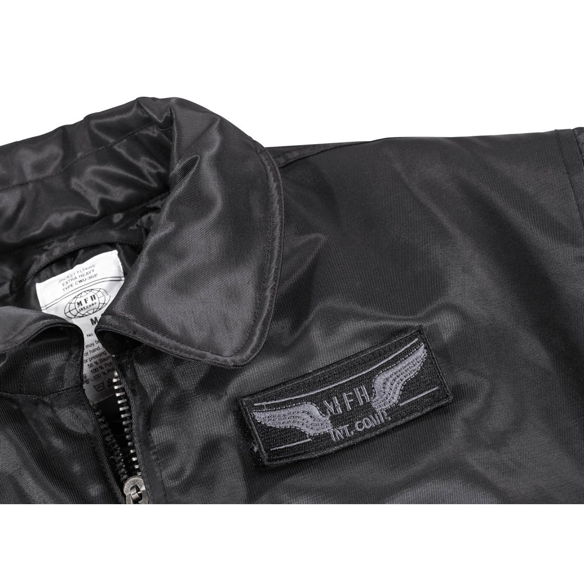 Blouson pilote US CWU MFH - Noir - Welkit.com