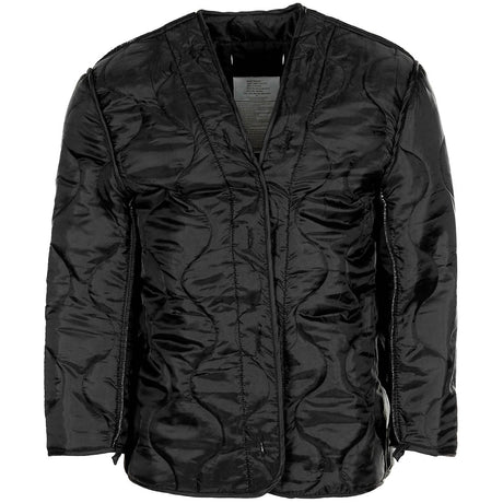 Blouson US M65 avec doublure matelassée amovible MFH - Noir - Welkit.com