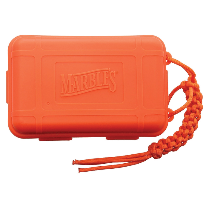 Boitier PLASTIC SURVIVAL BOX ORANGE Marbles - Orange - Welkit.com