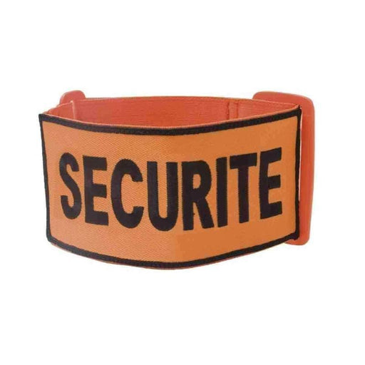 Brassard d'identification SÉCURITÉ MNSP - Orange - Welkit.com