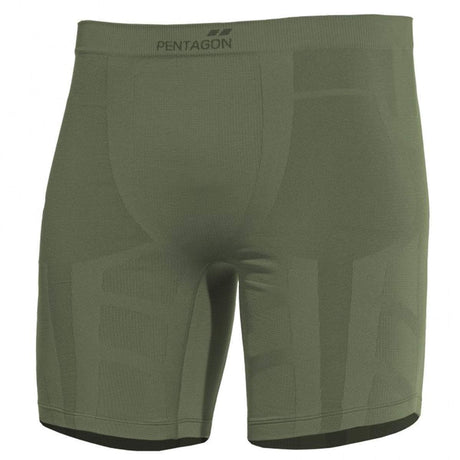 Caleçon technique PLEXIS Pentagon - Vert olive - Welkit.com