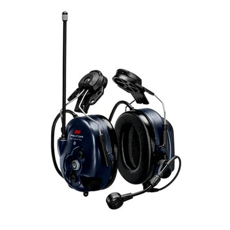 Casque anti - bruit PELTOR™ WS LITECOM PRO III 403 - 470 MHZ 32 dB (monté sur casque) 3M - Autre - Welkit.com