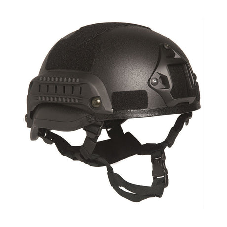 Casque d'entraînement M.I.C.H. + RAILS 2002 Mil - Tec - Noir - Welkit.com