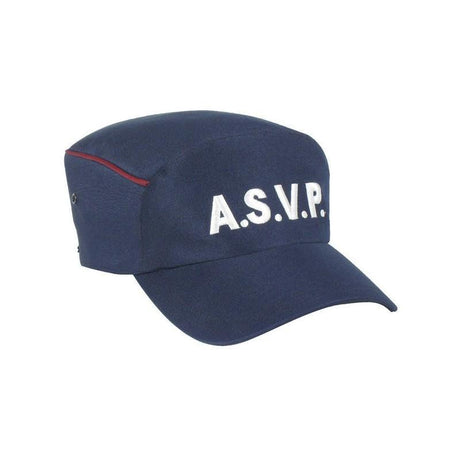 Casquette ASVP SOUTACHE BORDEAUX DMB Products - Bleu - Welkit.com