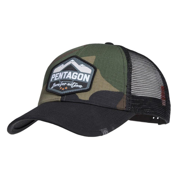 Casquette ERA BORN FOR ACTION Pentagon - Woodland - Welkit.com