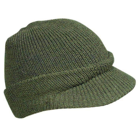 Casquette JEEP CAP WOOL US ARMY Rothco - Vert olive - Welkit.com