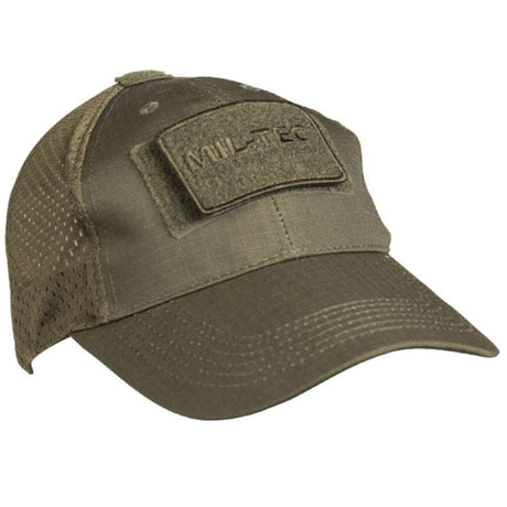 Casquette MESH TACTICAL Mil - Tec - Vert olive - Welkit.com