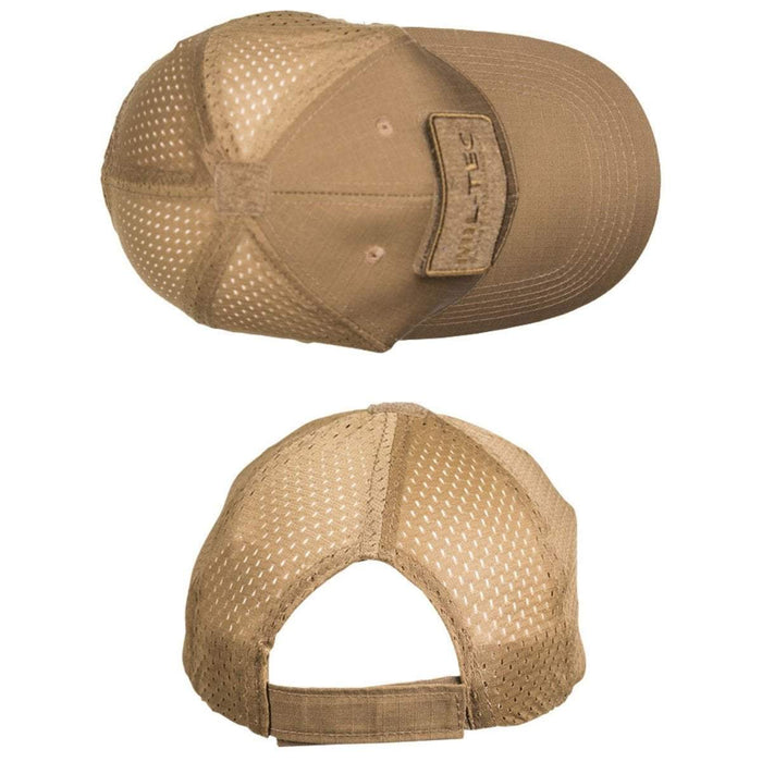 Casquette MESH TACTICAL Mil - Tec - Coyote - Welkit.com