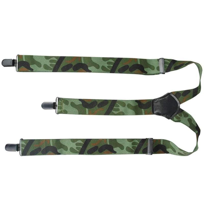 Ceinture Bretelles de pantalon camo Mil - Tec - Woodland - Welkit.com