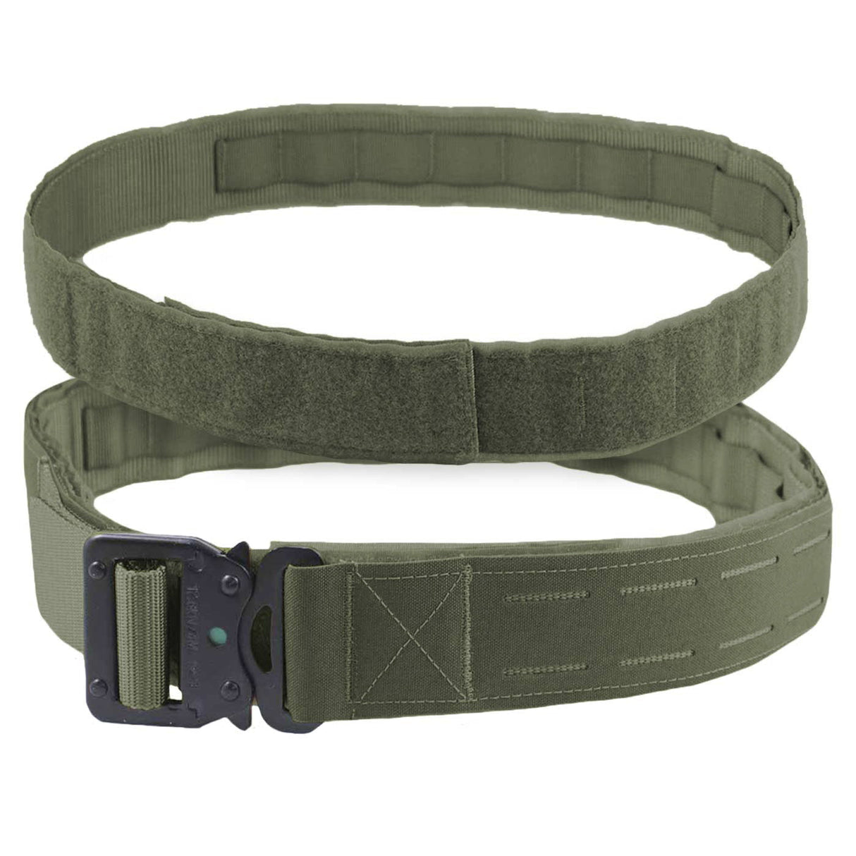 Ceinturon tactique SHOOTERS TWO - LAYER Bulldog Tactical - Vert olive - Welkit.com