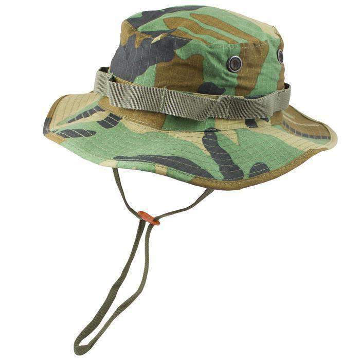 Chapeau de brousse CLASSIC Mil - Tec - Woodland - Welkit.com