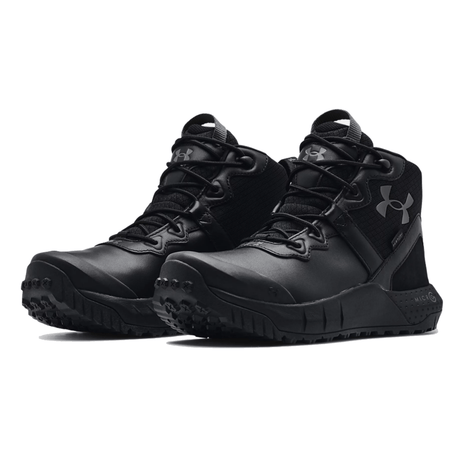 Chaussures MG VALSETZ MID LTHR WP Under Armour - Noir - Welkit.com