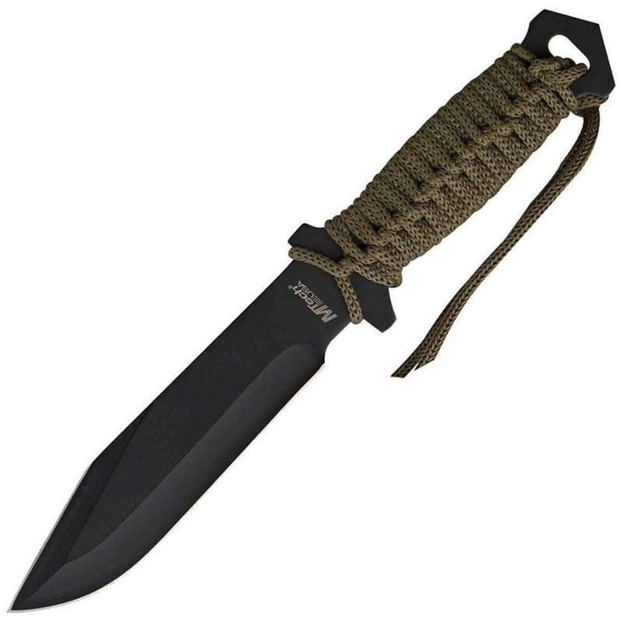 Couteau à lame fixe COMBAT M - Tech - Noir - Welkit.com