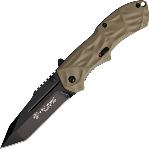 Couteau de poche BLACK OPS LINERLOCK A/O D Smith & Wesson - Desert - Welkit.com