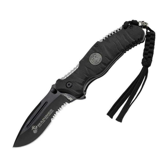 Couteau de poche REAPER A/O US Marine Corps - Noir - Welkit.com