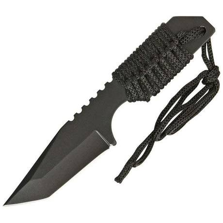 Couteau de survie PARACORDE / ALLUME FEU Rothco - Noir - Welkit.com