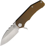 Couteau pliant 187F FRAMELOCK BRONZE Medford - Autre - Welkit.com