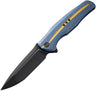 Couteau pliant 601X FRAMELOCK BLUE/GOLD We Knife Co Ltd - Autre - Welkit.com