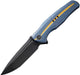 Couteau pliant 601X FRAMELOCK BLUE/GOLD We Knife Co Ltd - Autre - Welkit.com