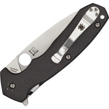 Couteau pliant AMALGAM COMPRESSION LOCK Spyderco - Autre - Welkit.com