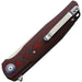 Couteau pliant ASCOT LINERLOCK RED G10/CF Bestech Knives - Autre - Welkit.com