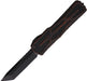 Couteau pliant AUTO COLOSSUS OTF TANTO BLACK Heretic Knives - Autre - Welkit.com