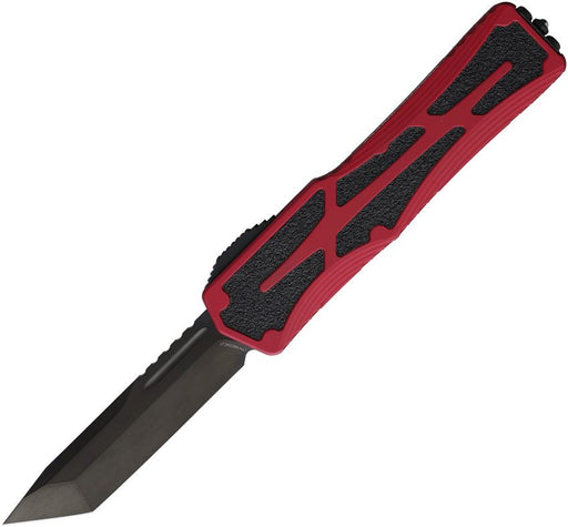 Couteau pliant AUTO COLOSSUS OTF TANTO RED Heretic Knives - Autre - Welkit.com