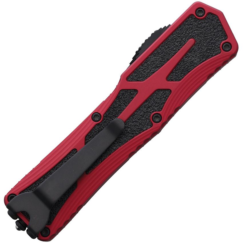 Couteau pliant AUTO COLOSSUS OTF TANTO RED Heretic Knives - Autre - Welkit.com