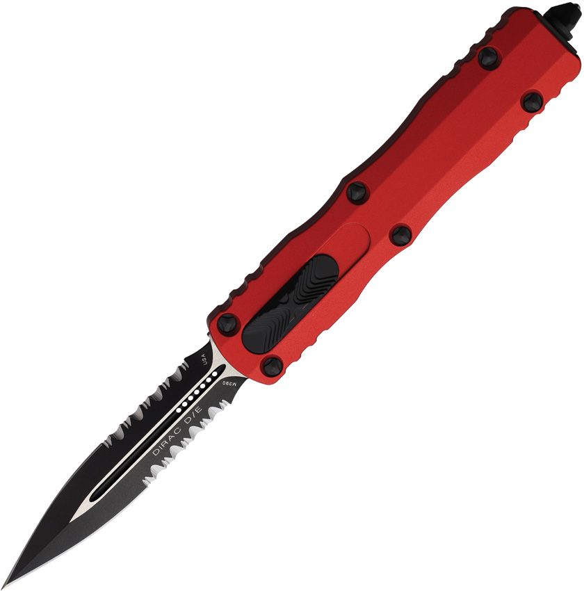 Couteau pliant AUTO DIRAC D/E OTF FS RED Microtech - Autre - Welkit.com