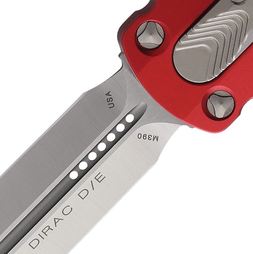 Couteau pliant AUTO DIRAC D/E OTF SATIN RED Microtech - Autre - Welkit.com